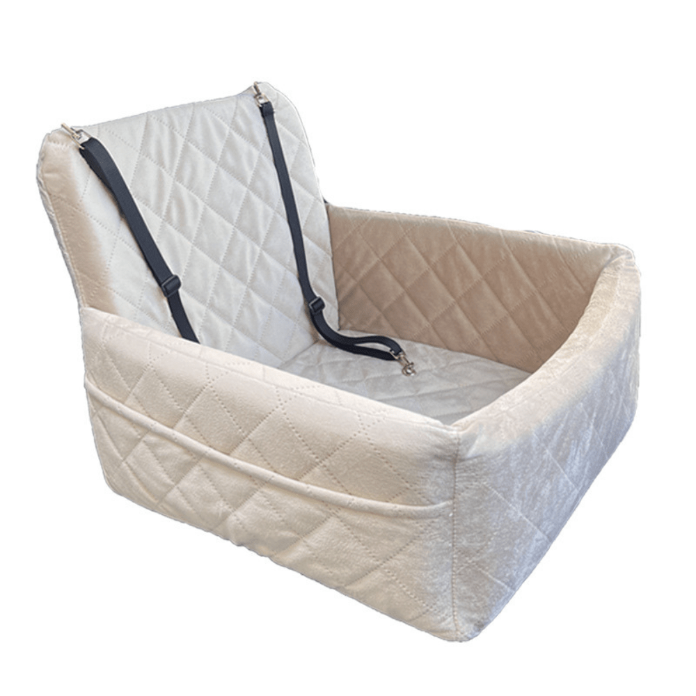 Dog car booster seat interior