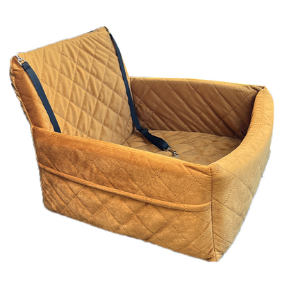 Dog car booster seat interior