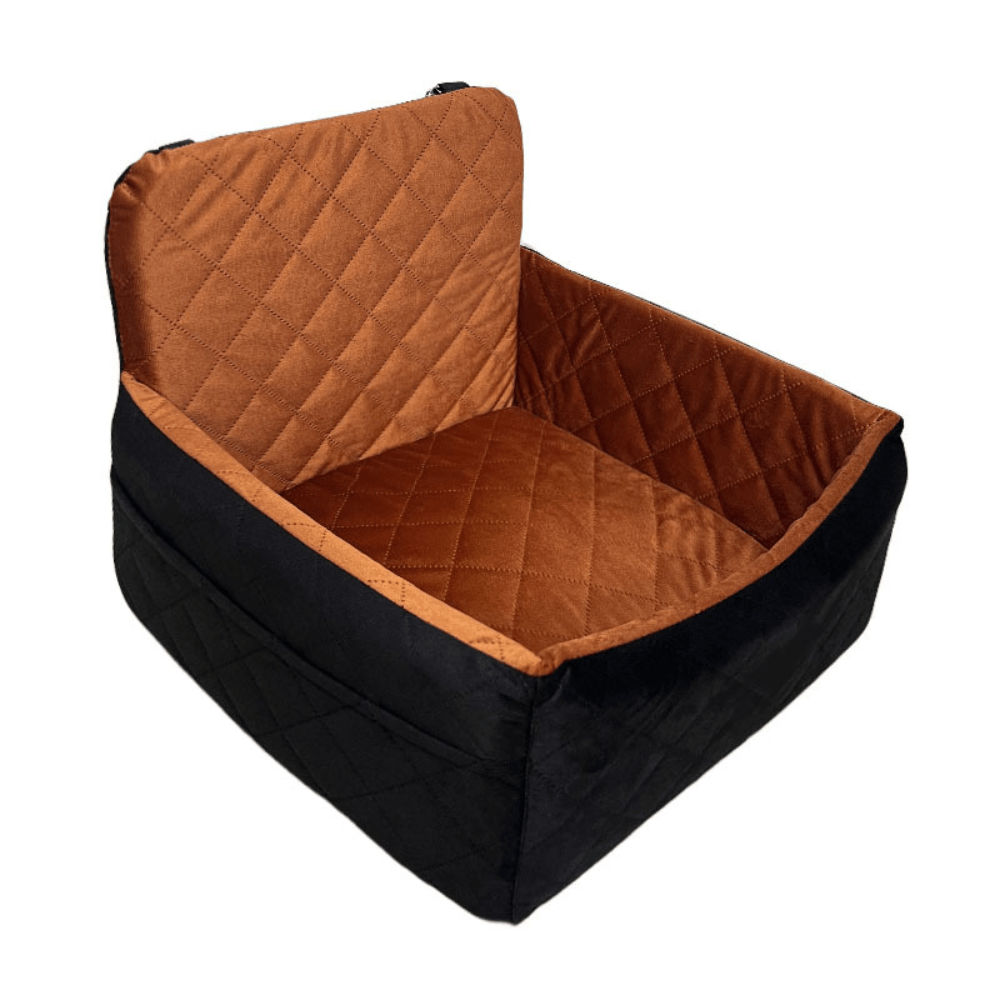 Dog car booster seat interior