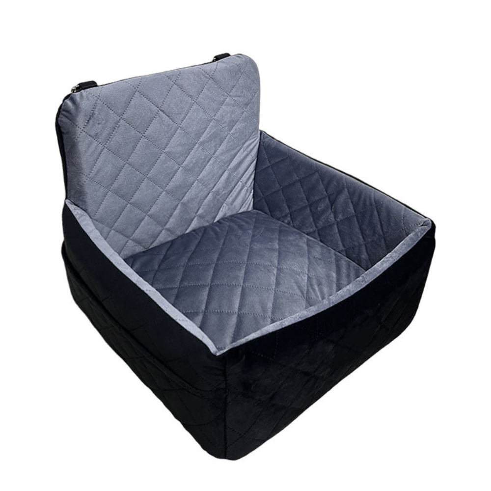 Dog car booster seat interior
