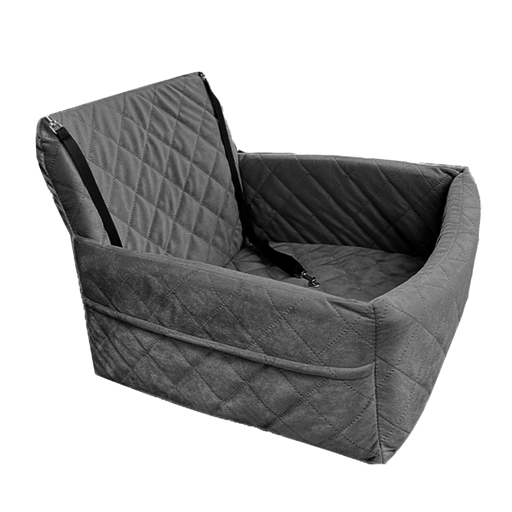 Dog car booster seat interior