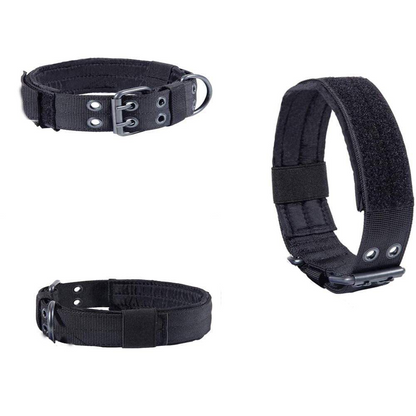 2" Wide Tactical Heavy Duty Nylon Large Dog Collar K9 Military With