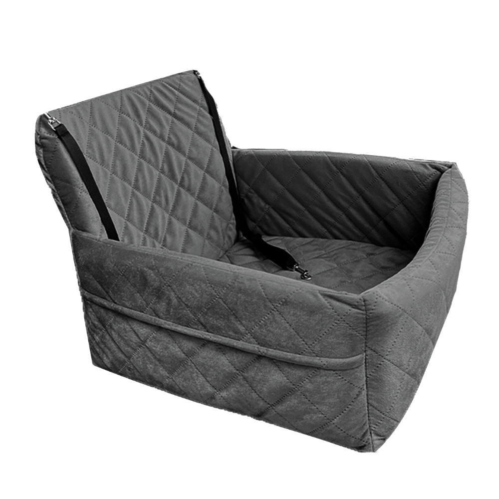 Dog car booster seat interior