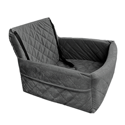 Dog car booster seat interior