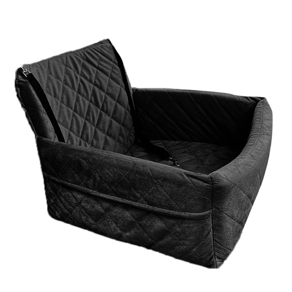 Dog car booster seat interior