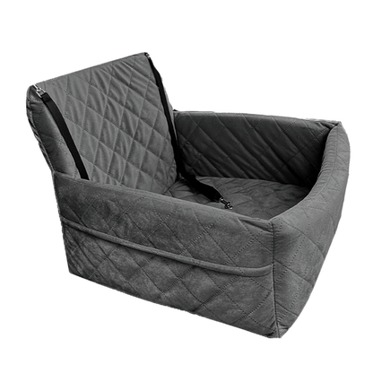 Dog car booster seat interior