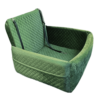 Dog car booster seat interior