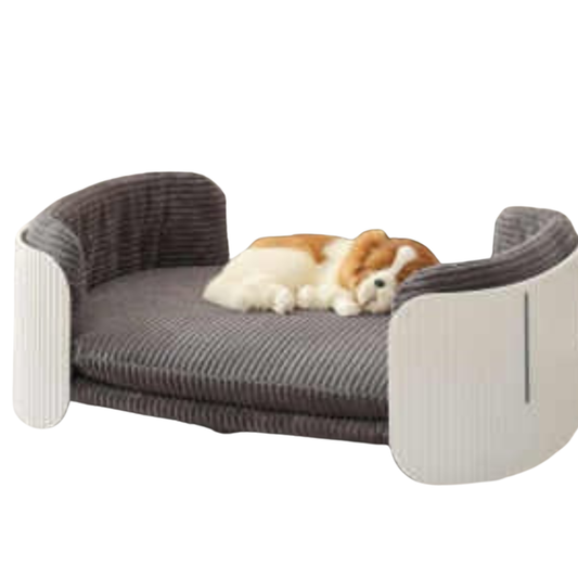 Scandinavian style cat couch bed elevated pet sofa