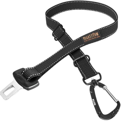 Adjustable dog car safety belt