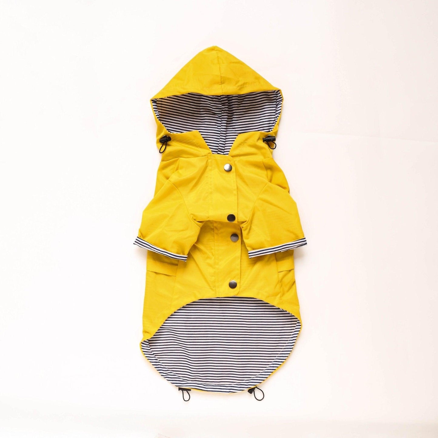 Classic British Style Dog Raincoat - Stylish And Functional Pet