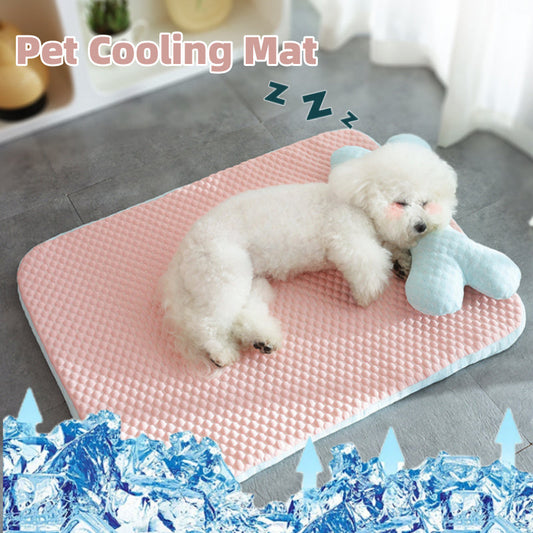 Dog Bed Breathable Cooling Spring Summer Pet Sleeping Mat For Small