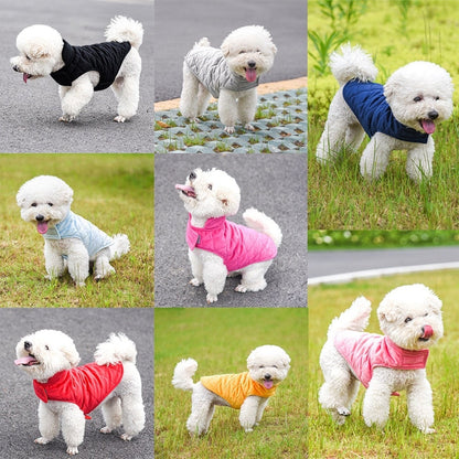 dog winter vest waterproof warm coat